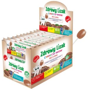 Starpharma Zdrowy Lizak Mniam-Mniam CHOCCO - WOW bez cukru