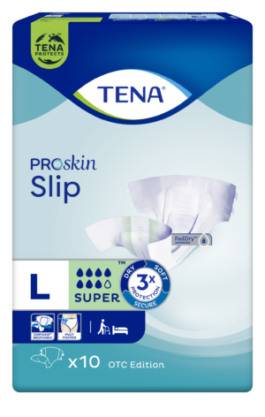 TENA Slip ProSkin Super OTC Edition L, pieluchomajtki, 10 sztuk