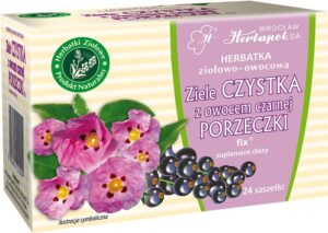 HERBAPOL CZYSTEK Z PORZECZKĄ FIX 24 saszetki