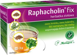 HERBAPOL RAPHACHOLIN FIX 20 saszetek