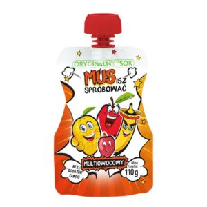 ORYGINALNY SOK Mus Multiowocowy 110g