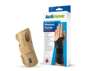 ACTIMOVE PRO Manus Forte Orteza nadgarstka rozm. XS prawa, kolor: beżowy