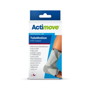 ACTIMOVE Talomotion Stabilizator stawu skokowego z kompresją medyczną rozm. S, Prawy, biały