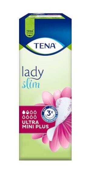 TENA Lady Slim Ultra Mini Plus, specjalistyczne wkładki, 24 sztuki