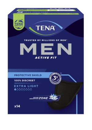 TENA FOR MEN 0 LEVEL Extra Light, wkładki anatomiczne , 14 szt