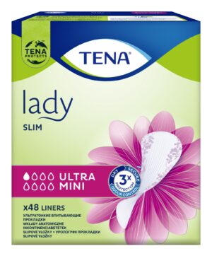 TENA Lady Slim Ultra Mini, specjalistyczne wkładki, 48 sztuk