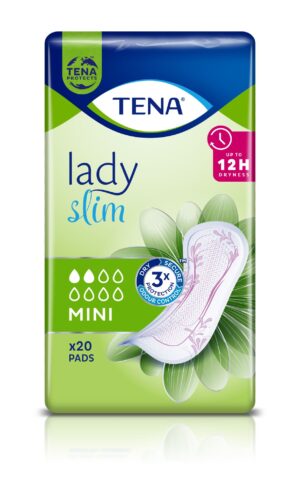 TENA Lady Slim Mini, specjalistyczne podpaski, 20 sztuk