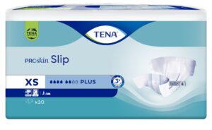 TENA Slip ProSkin Plus XS, pieluchomajtki, 30 sztuk
