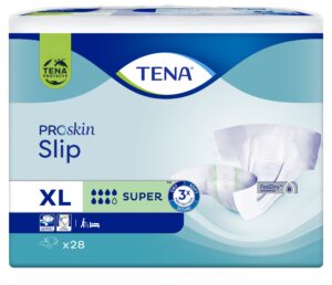 TENA Slip ProSkin Super XL, pieluchomajtki, 28 sztuk