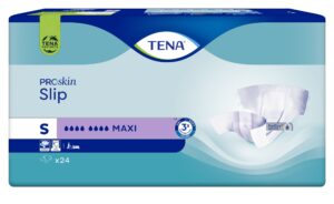 TENA Slip ProSkin Maxi S, pieluchomajtki, 24 sztuk