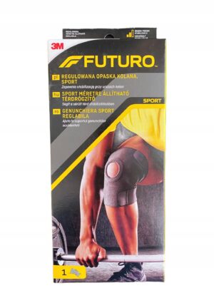 3M FUTURO SPORT Opaska kolana (czarna) rozmiar regulowany