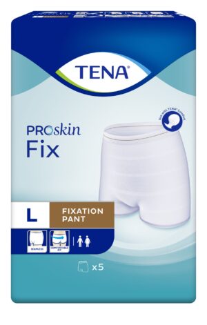 TENA Fix ProSkin L (85-110 cm), majtki elastyczne, 5 sztuk