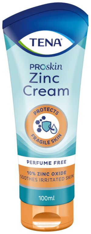 TENA Zinc Cream, krem łagodzący z cynkiem, 100 ml