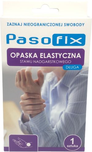 PASO-FIX Opaska elastyczna stawu nadgarstwowego Długa M 1szt.