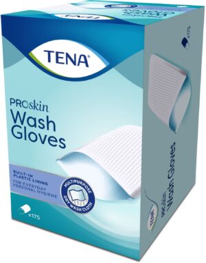 TENA Wash Gloves, rękawica myjąca, 175 sztuk