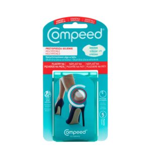 COMPEED Plastry na pęcherze na piętach średnie 5szt.