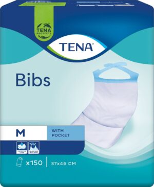 TENA Bibs Meprotec 37X48 cm, śliniaki, 150 sztuk