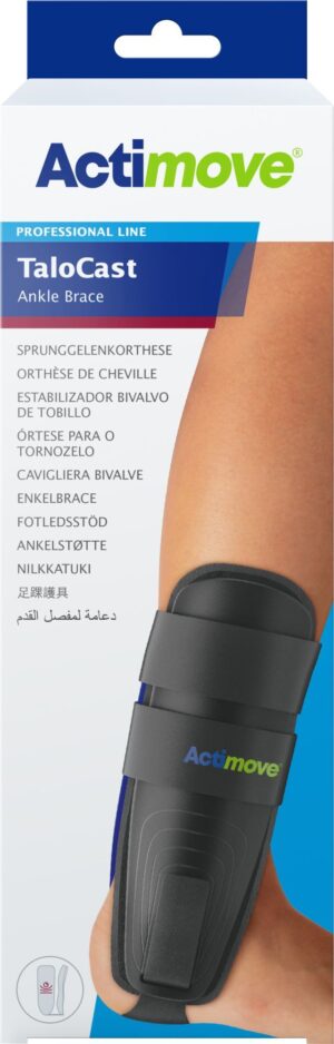 ACTIMOVE PRO TALOCAST Orteza stawu skokowego rozm. L/X czarny