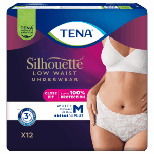 TENA SILHOUETTE PLUS WHITE M 12 szt.