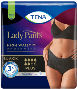TENA PANTS LADY PLUS BLACK L 30 szt.