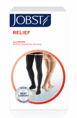 JOBST Relief AG Pończochy, zamknięte palce, CCL2, Kolor beżowy rozm. XL (7804500009)