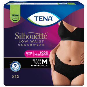 TENA SILHOUETTE PLUS BLACK M 12 szt.