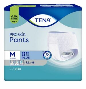 TENA Pants ProSkin Plus M (80-110 cm), majtki chłonne, 30 sztuk - NFZ
