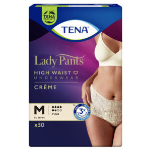 TENA Lady Pants Plus Creme M (75-105 cm), bielizna chłonna, 30 sztuk - NFZ